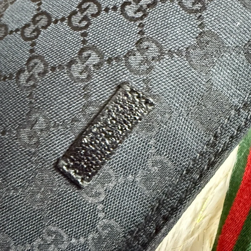 Gucci Web Black Gg Cross bag Shoulder bag Black Small, - Picture 15 of 16